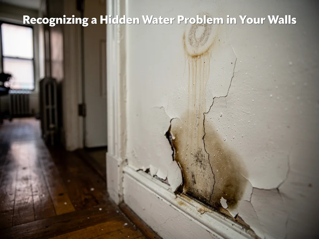 Recognizing a Hidden Water Problem in Your Walls